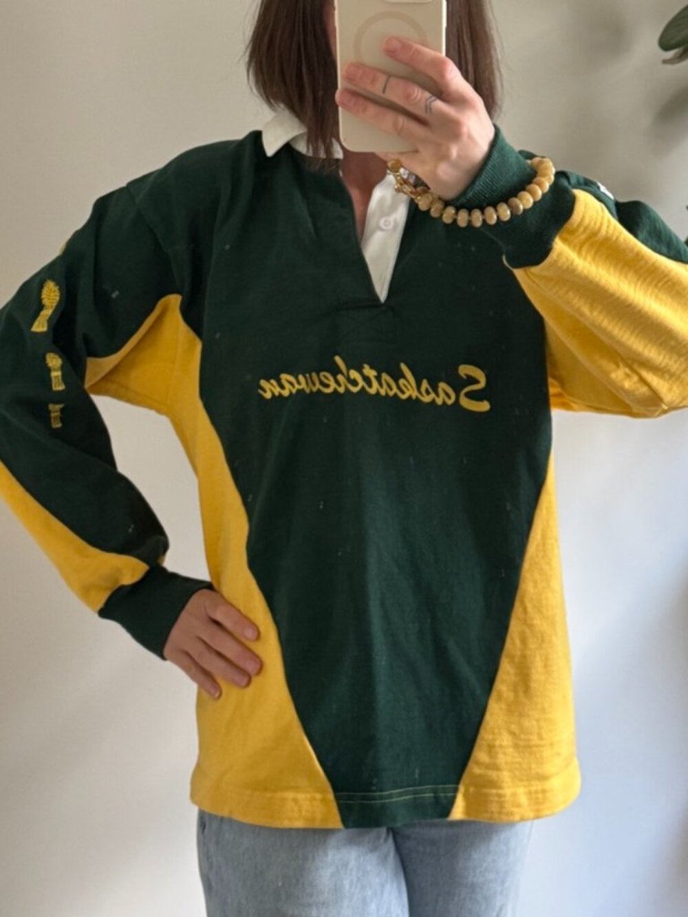 Vintage Team Saskatchewan Rugby Polo